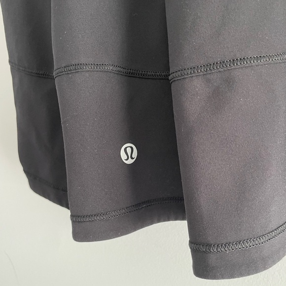 🍋Lululemon Pace Rival Mid-Rise Skirt Long Size 6 in Black - Picture 10 of 13